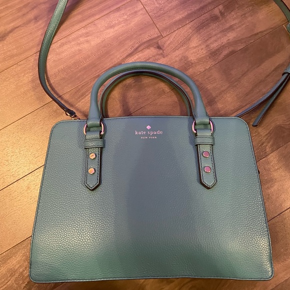Kate spade/blue/hand bag/shoulder bag - Picture 1 of 9